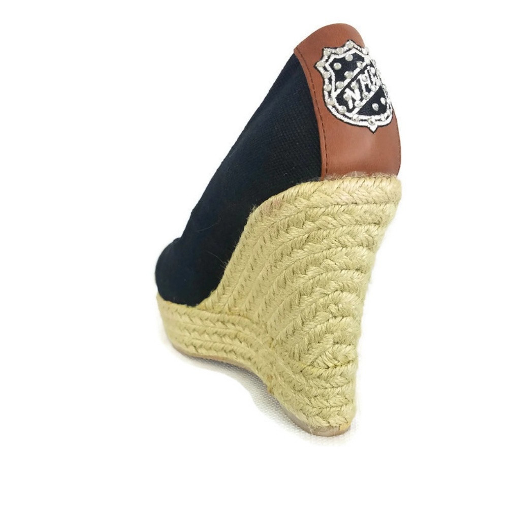 NHL Phoenix Coyotes Bling Wedge Shoes